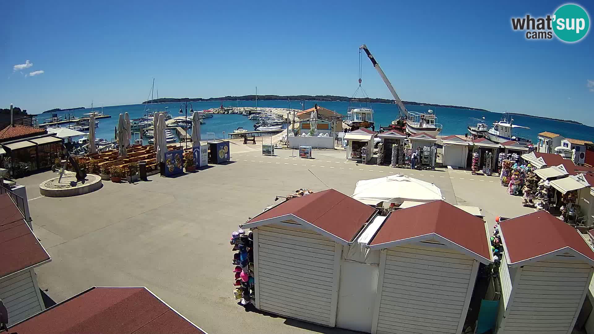 Fažana live webcam – Istria – Croatia