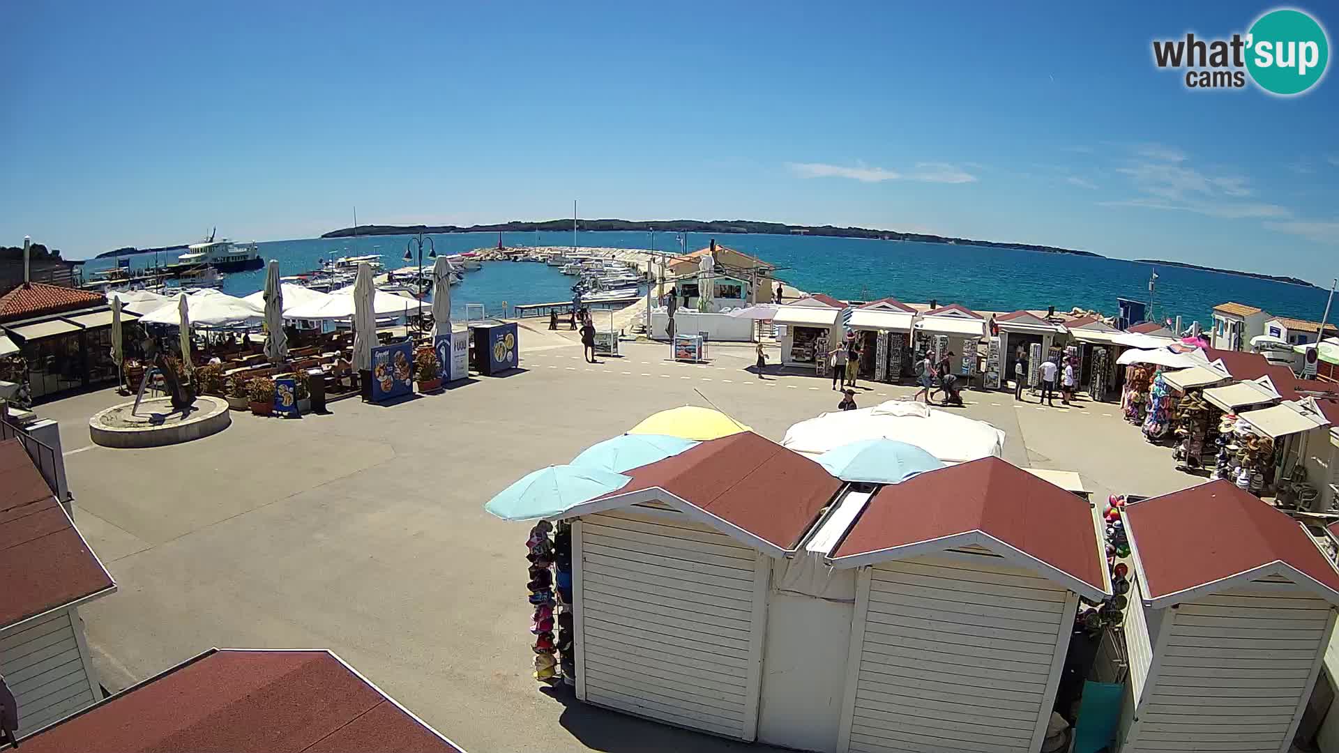 Live webcam Fažana