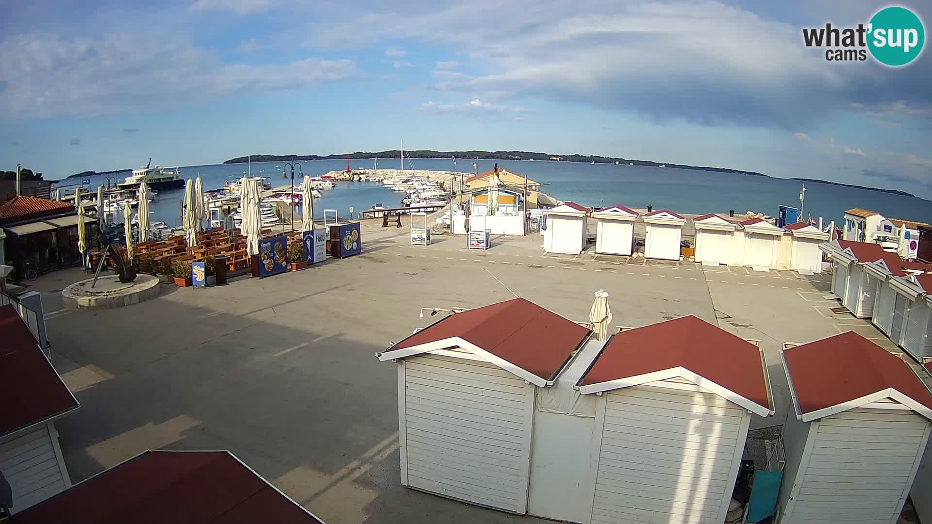 Fažana live webcam