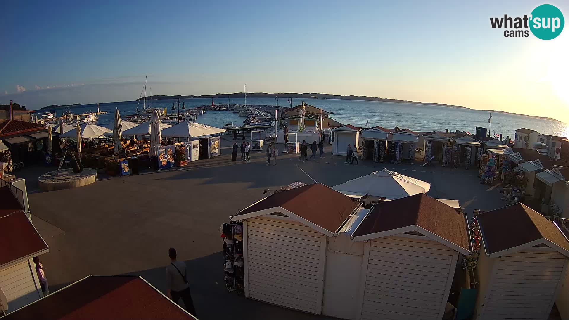 Fažana live webcam