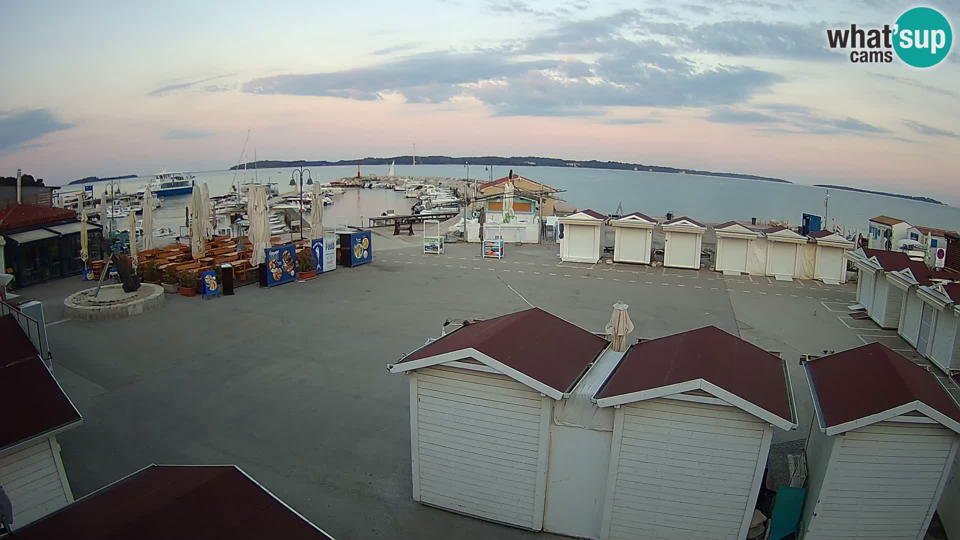 Fažana live webcam