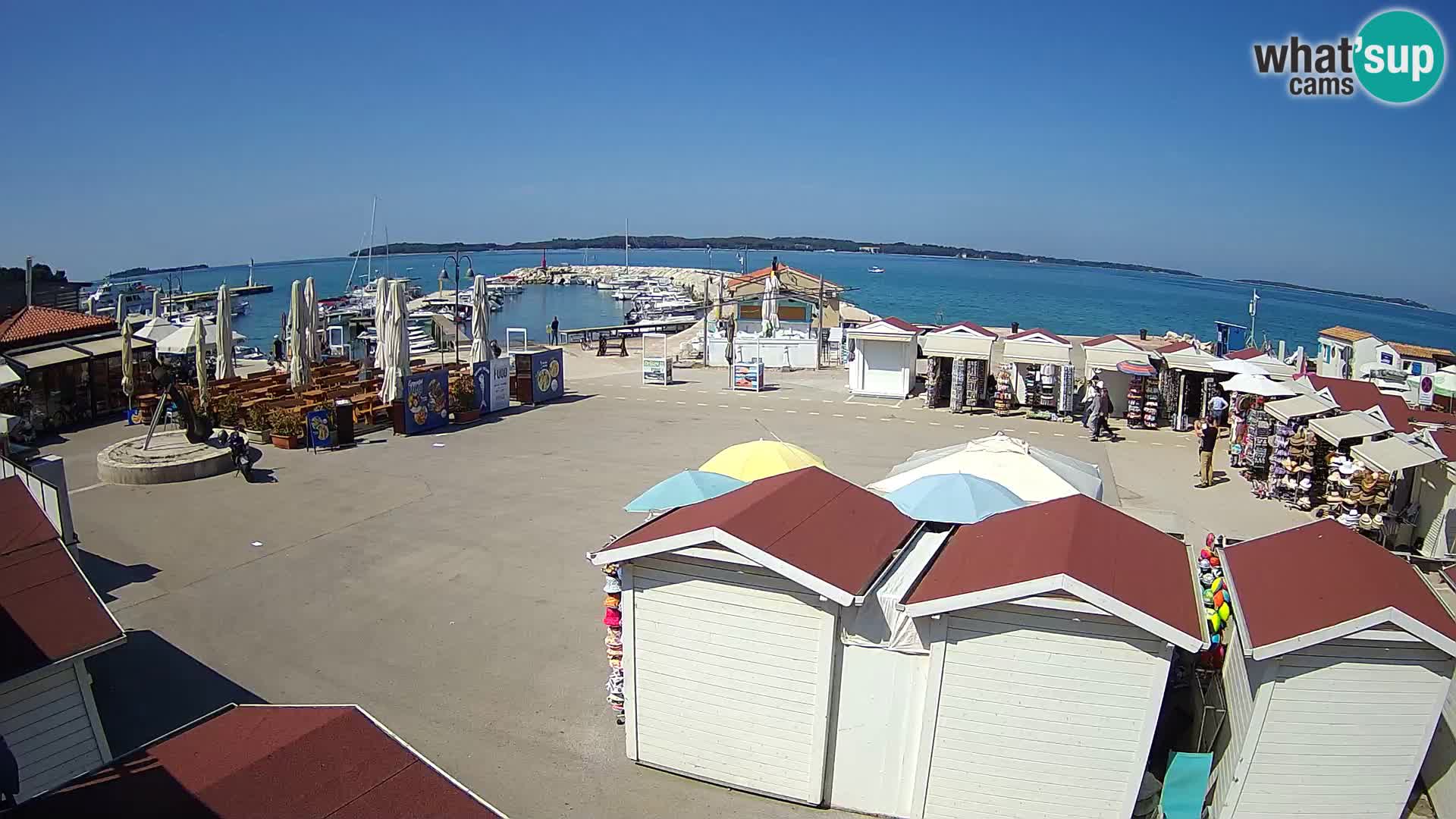 Live webcam Fažana