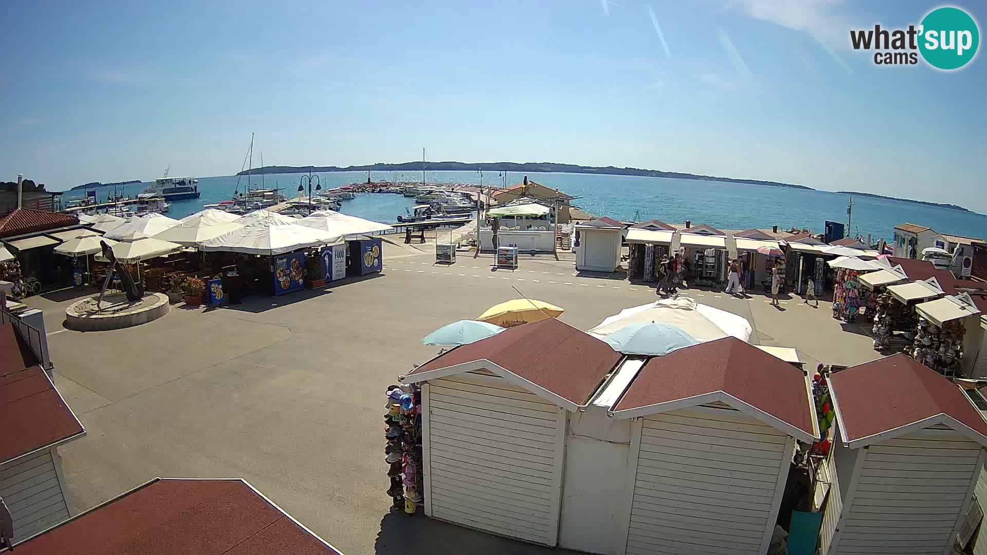 Live webcam Fažana