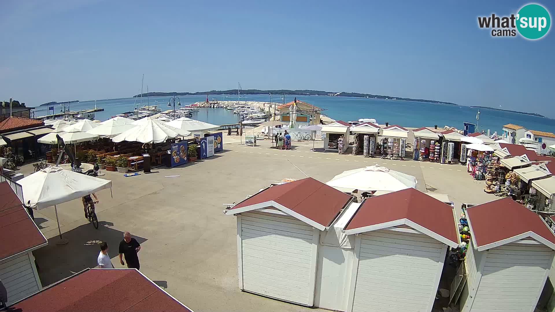 Live webcam Fažana