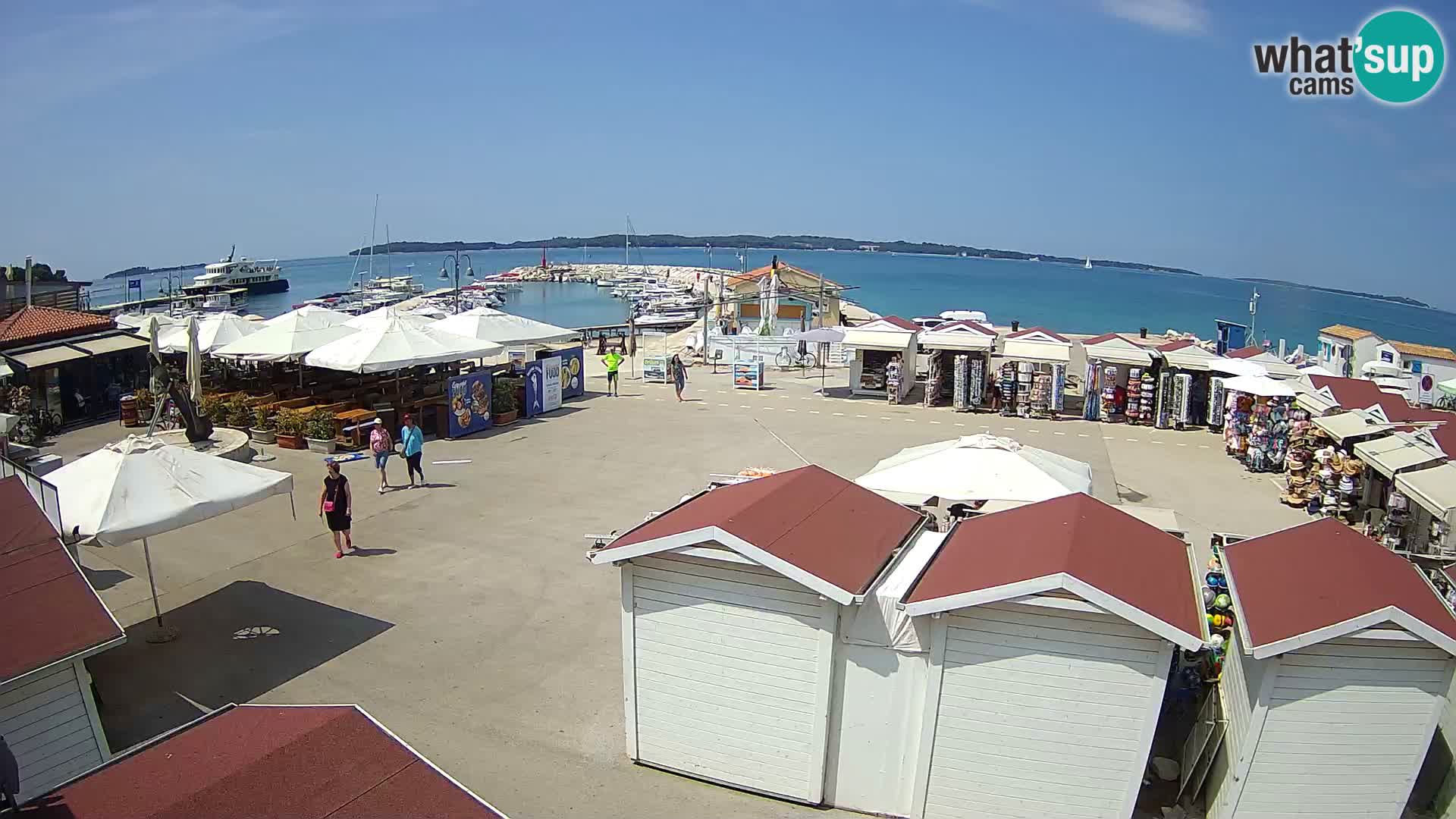 Live webcam Fažana