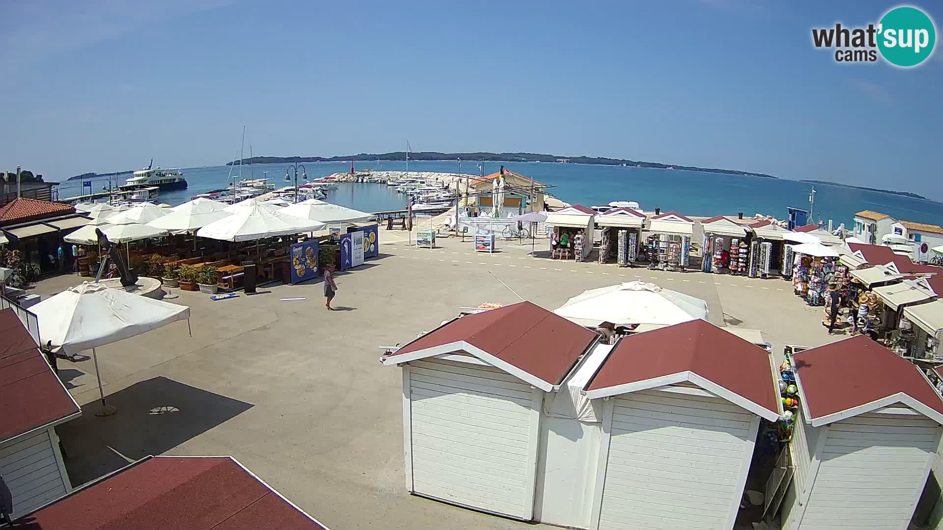 Fažana live webcam – Istria – Croatia