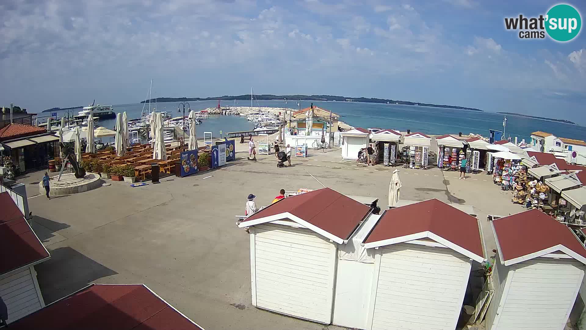 Live webcam Fažana