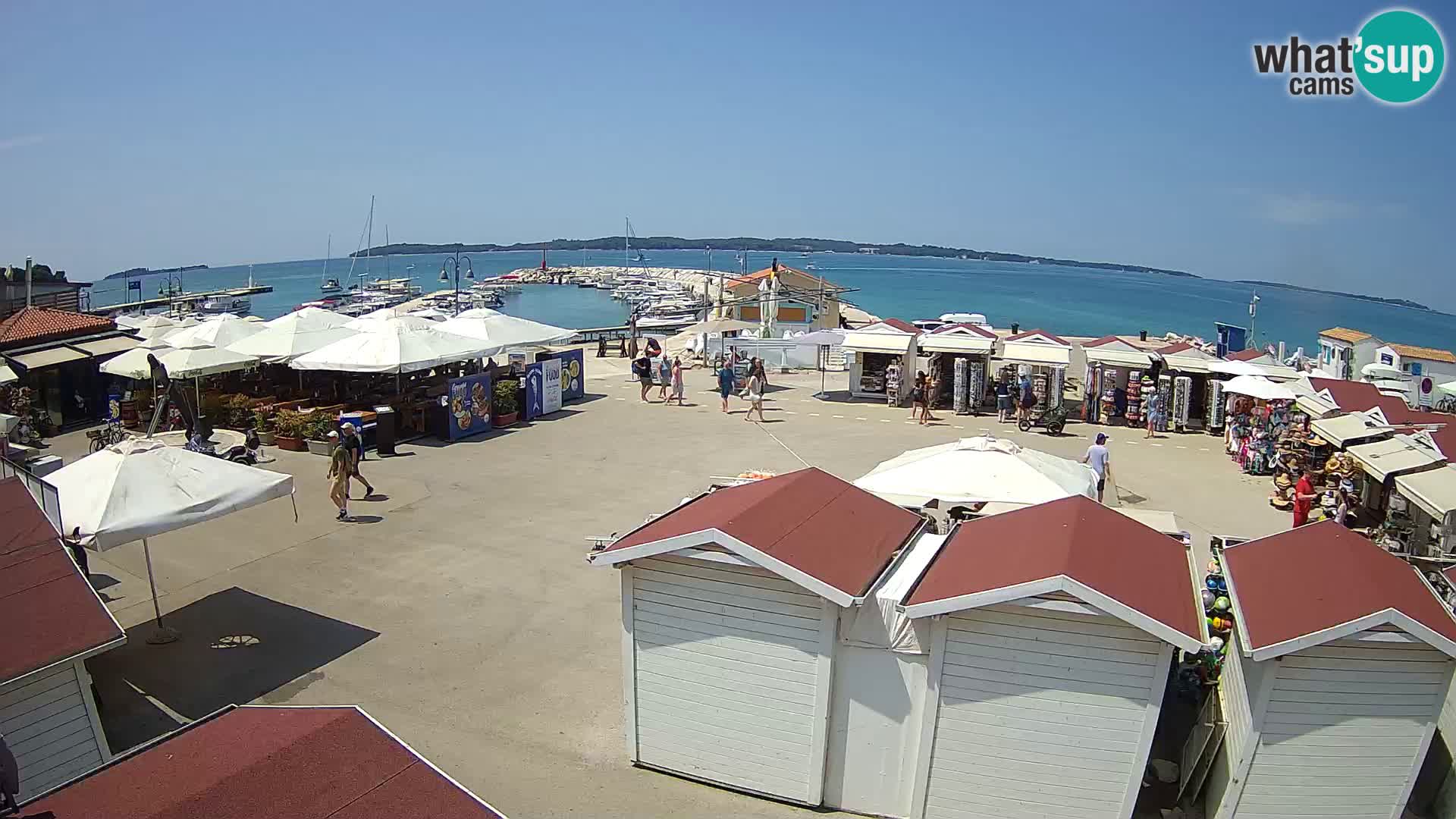 Live webcam Fažana