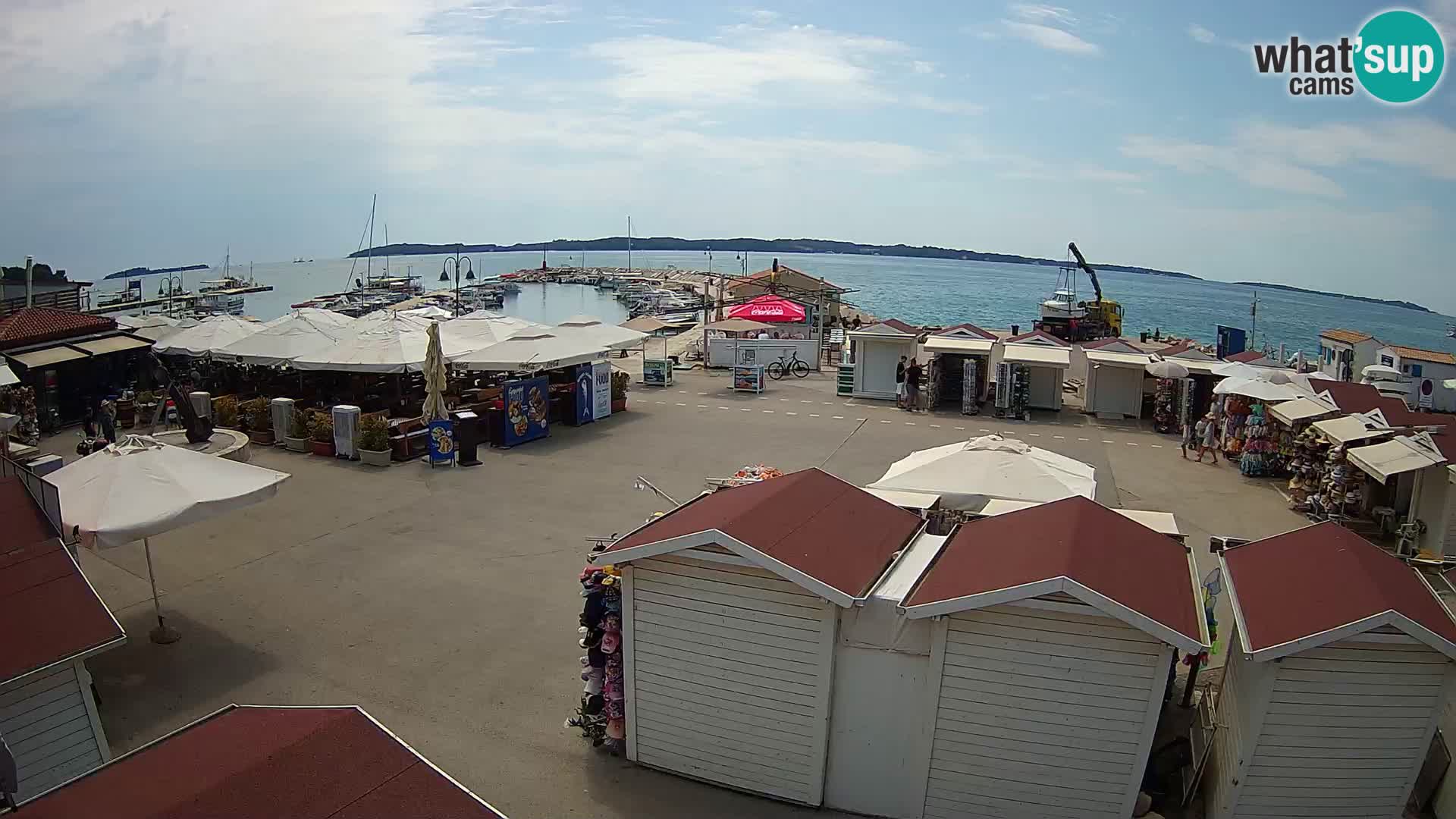 Fažana live webcam – Istria – Croatia