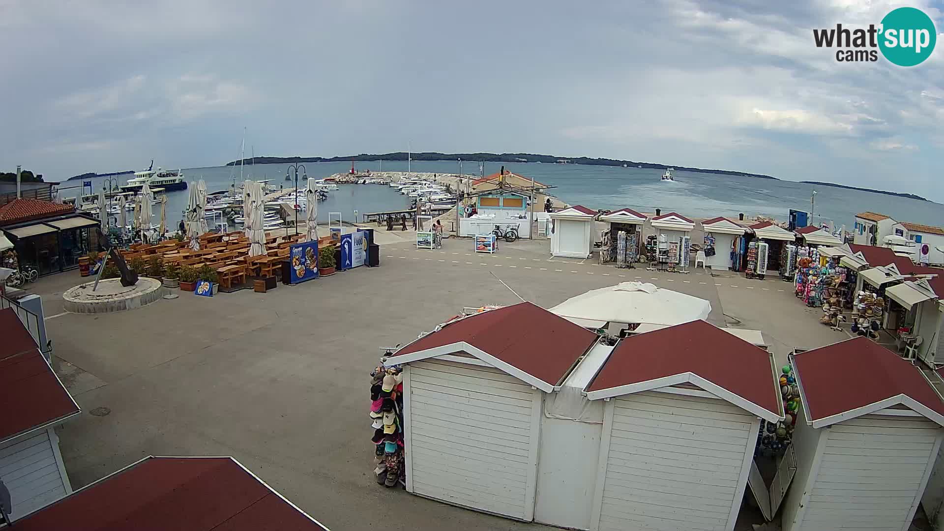 Fažana live webcam – Istria – Croatia