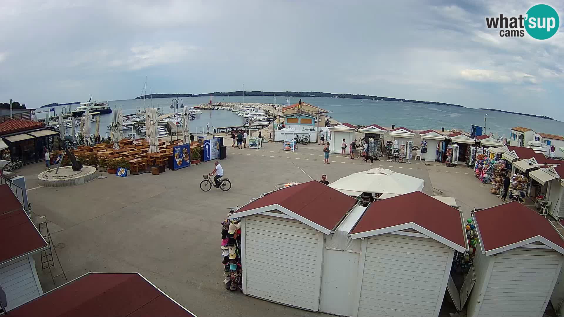 Fažana live webcam – Istria – Croatia