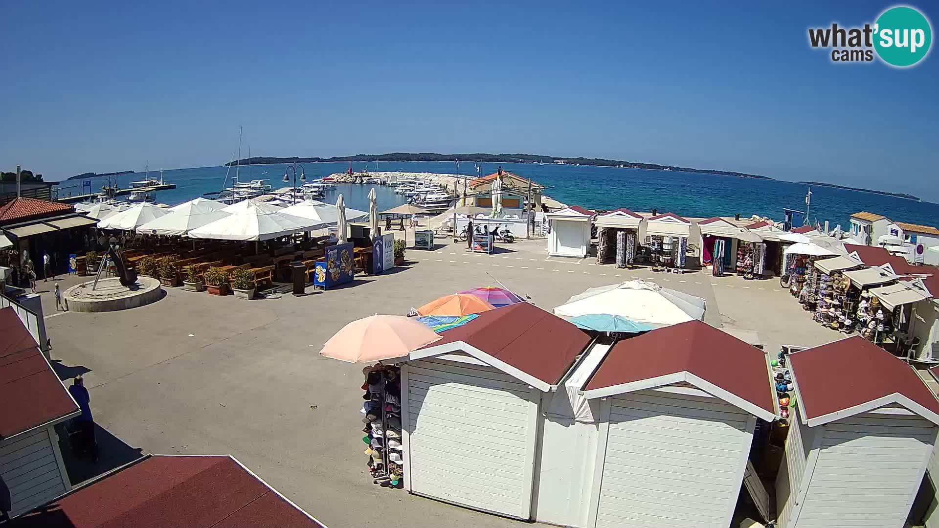 Fažana live webcam – Istria – Croatia