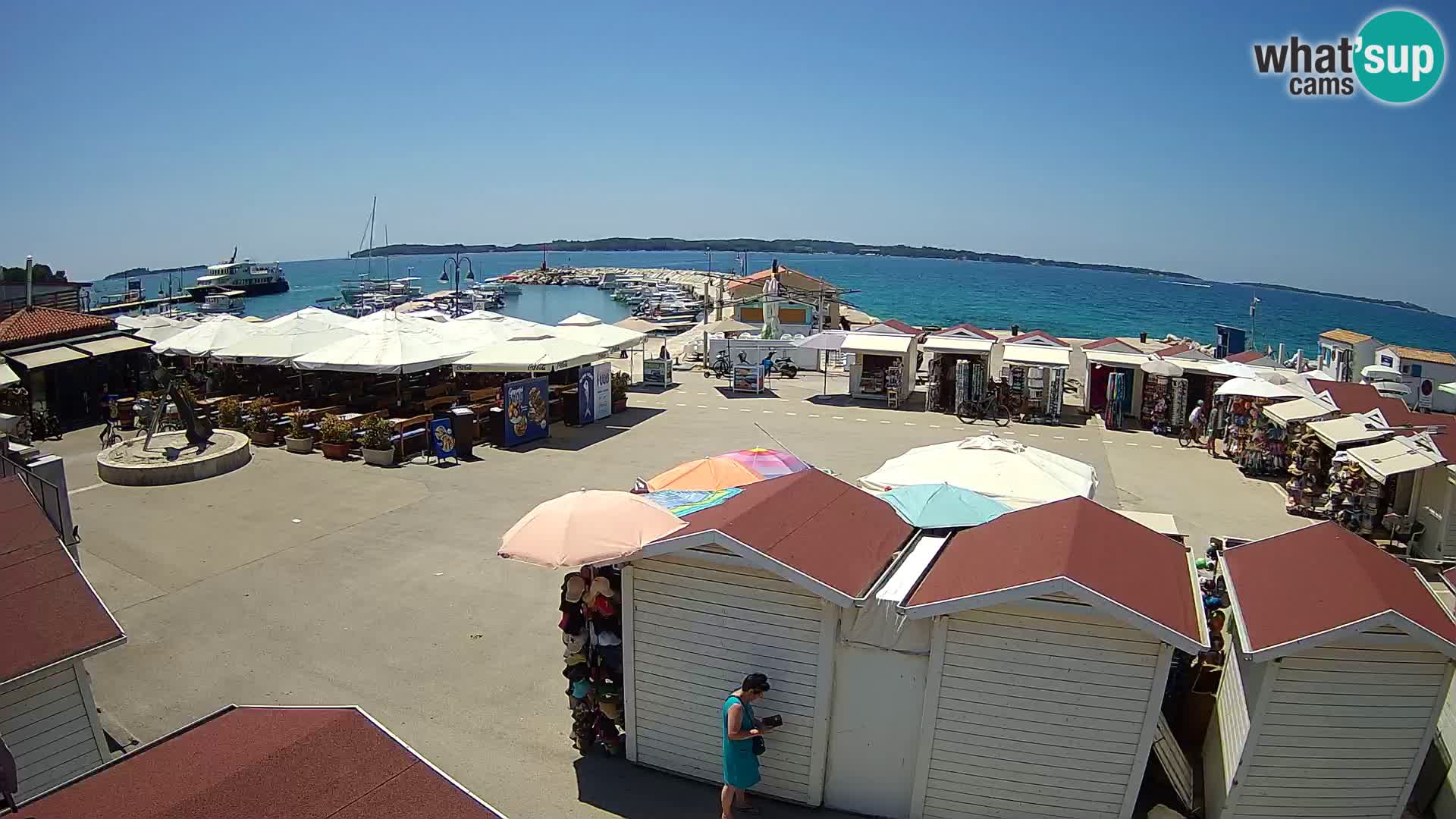 Fažana live webcam – Istria – Croatia