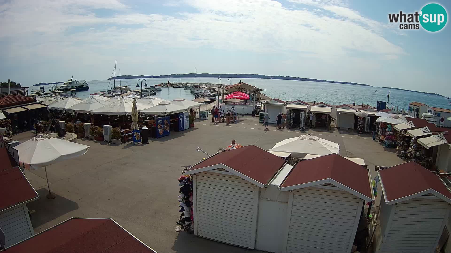Fažana live webcam – Istria – Croatia