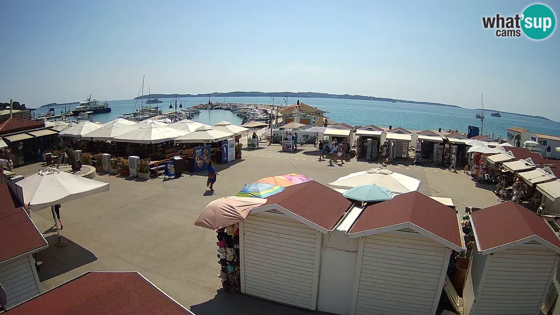 Fažana live webcam – Istria – Croatia
