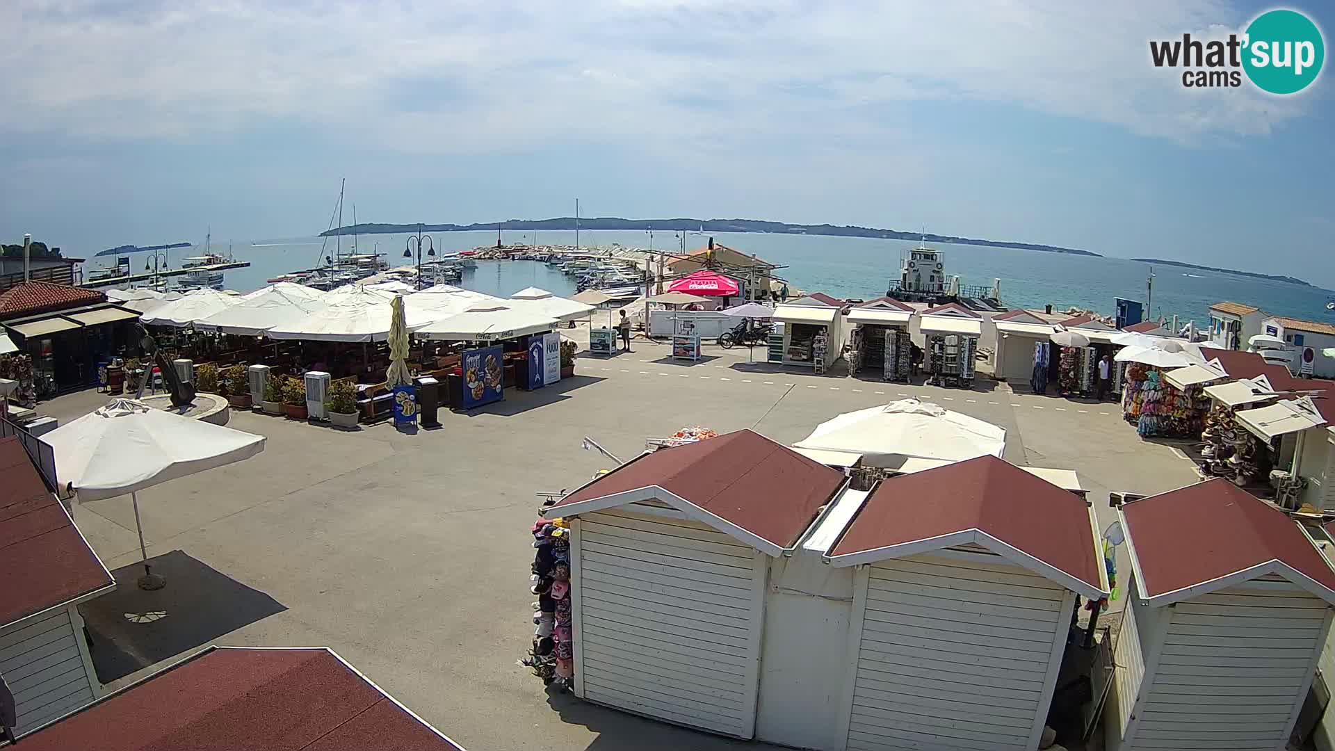 Live webcam Fažana