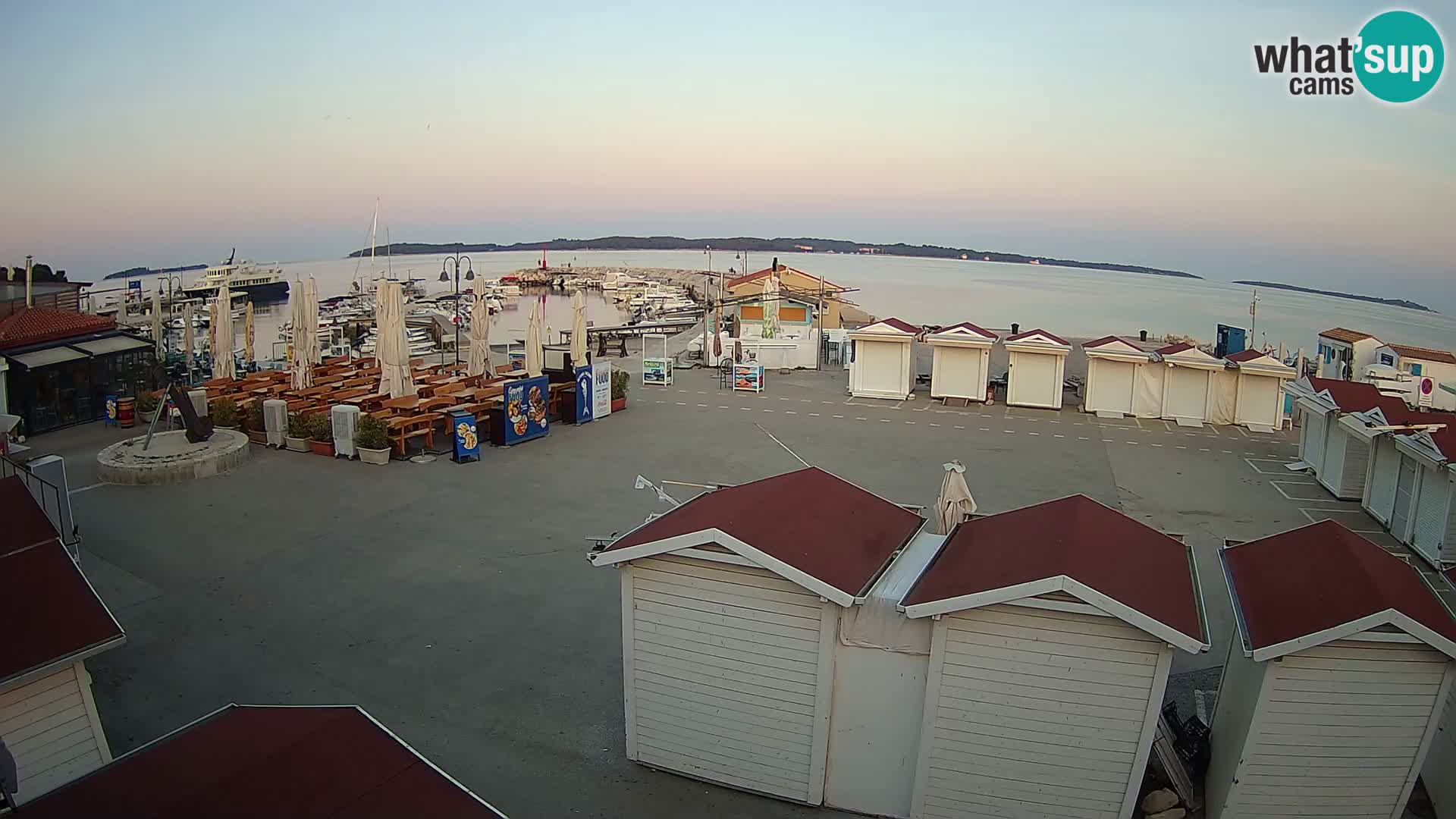 Fažana live webcam – Istria – Croatia