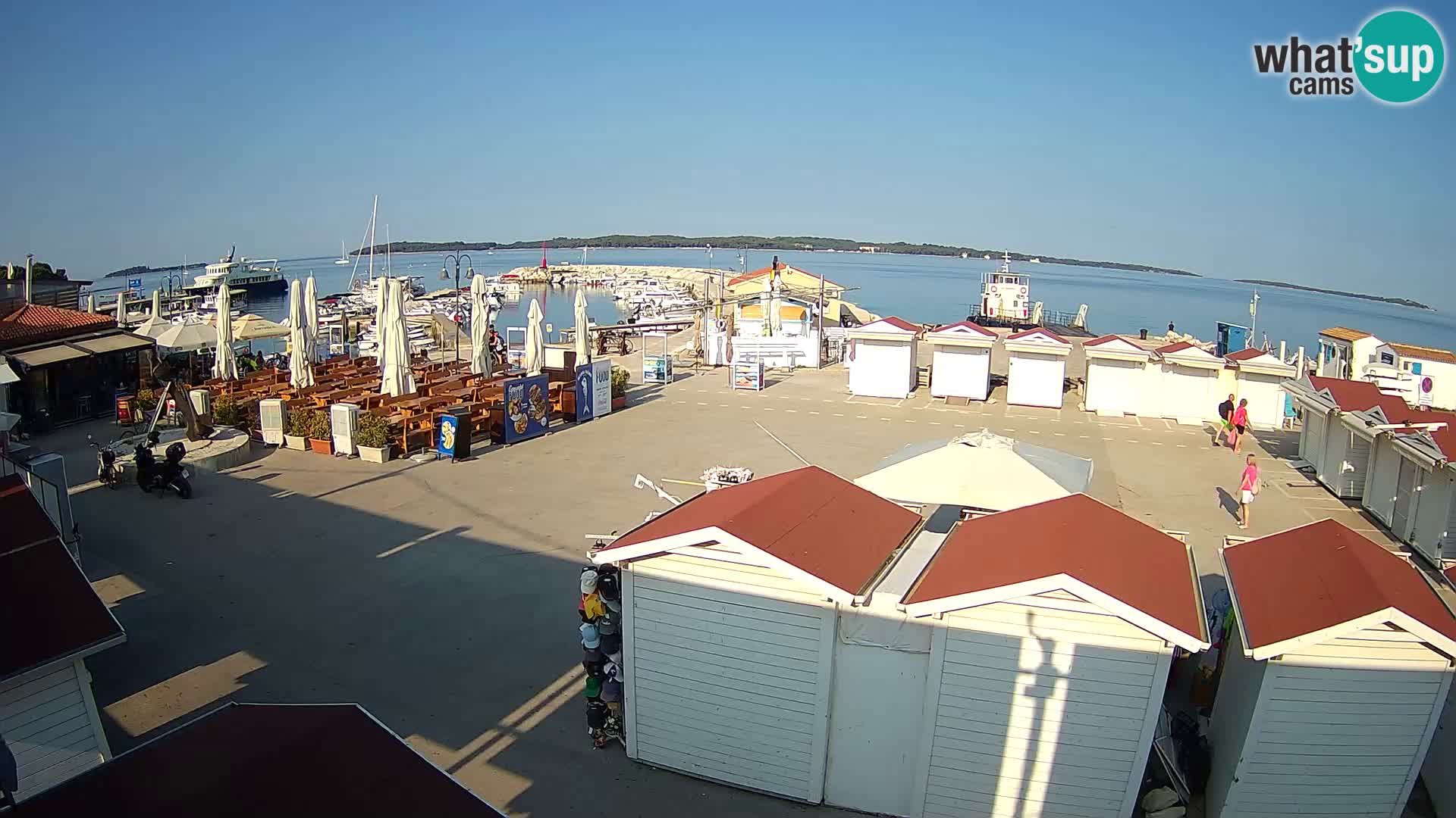 Fažana live webcam – Istria – Croatia