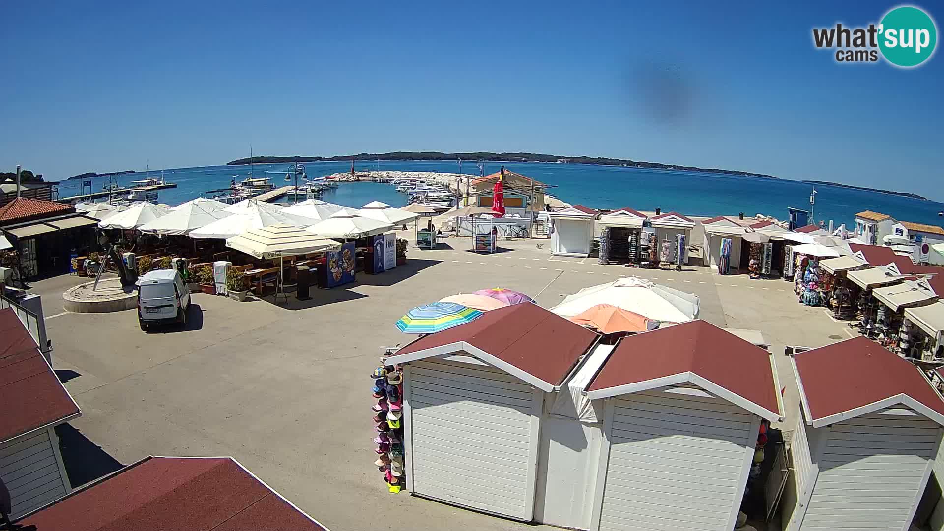 Fažana live webcam – Istria – Croatia