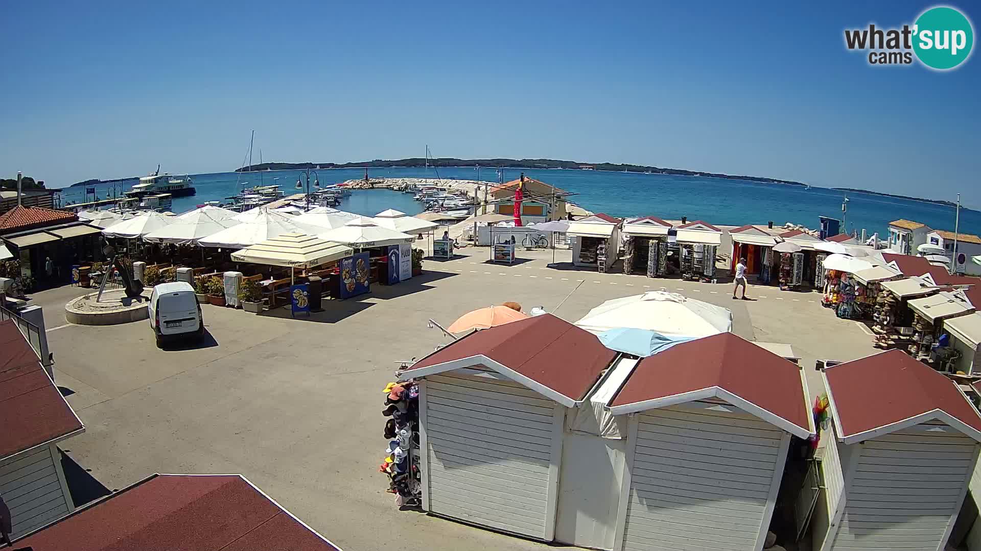 Live webcam Fažana
