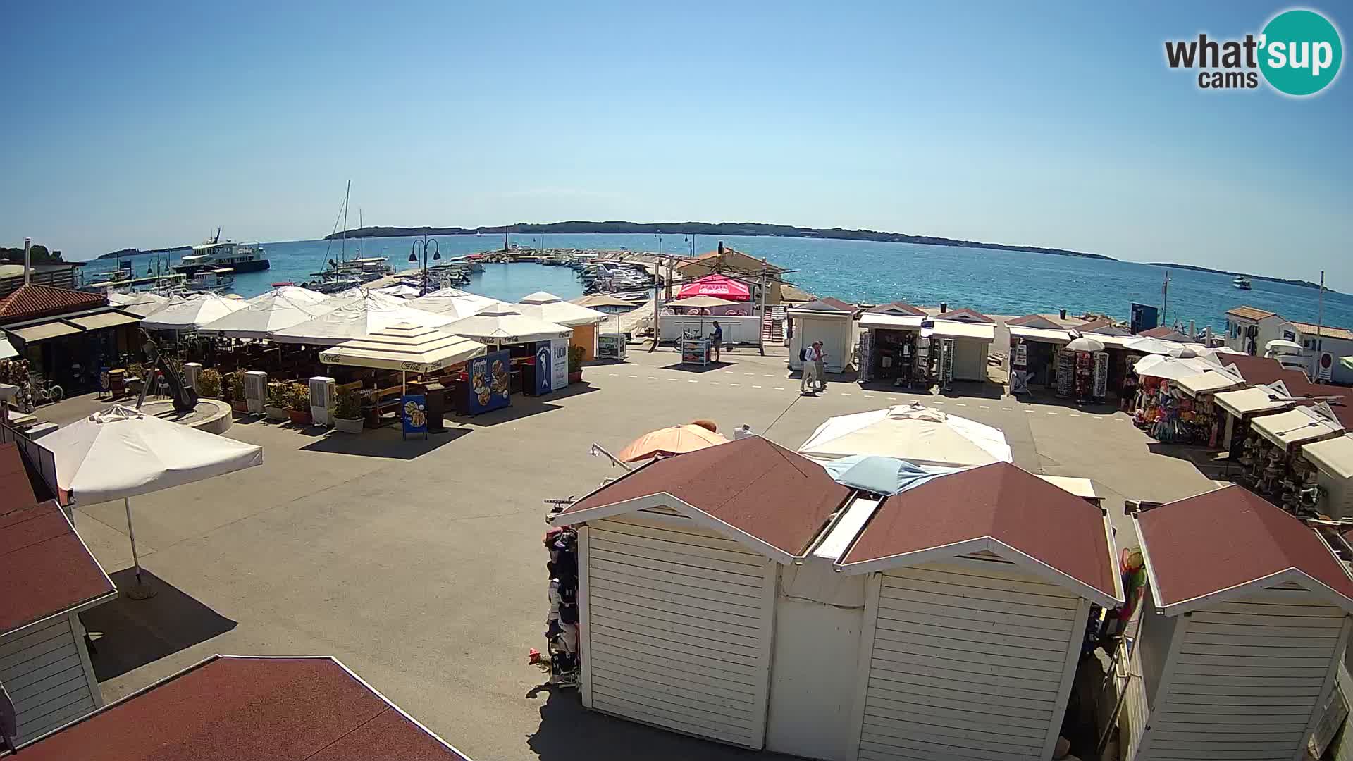 Fažana live webcam – Istria – Croatia