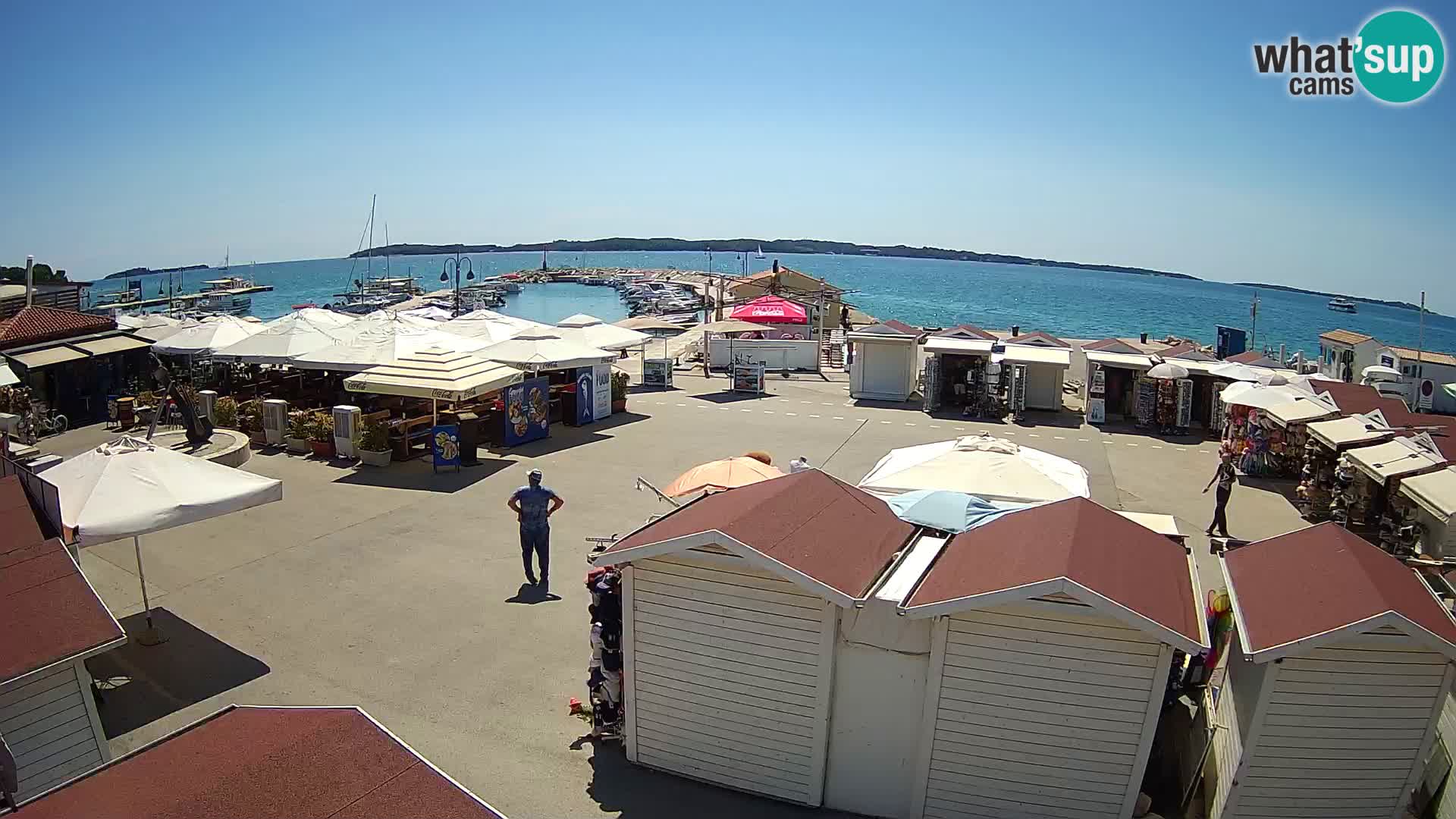Live webcam Fažana