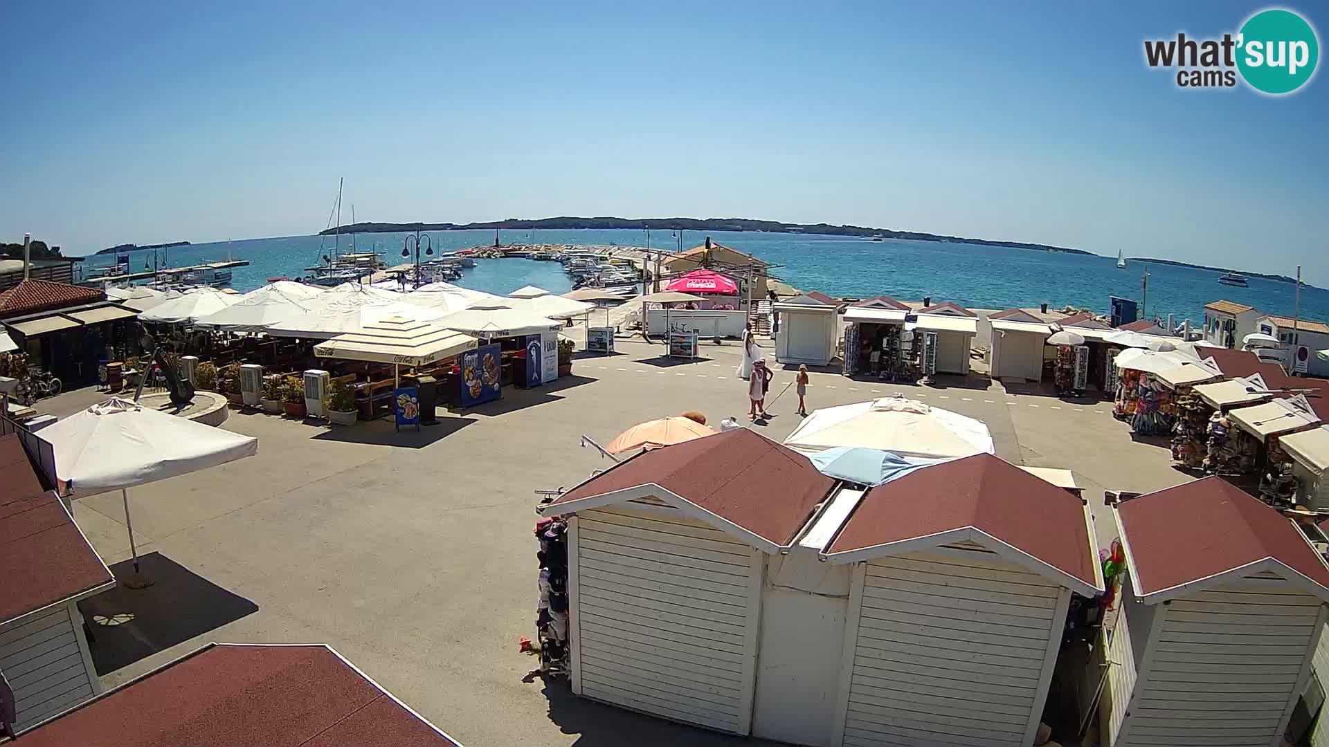 Fažana live webcam – Istria – Croatia