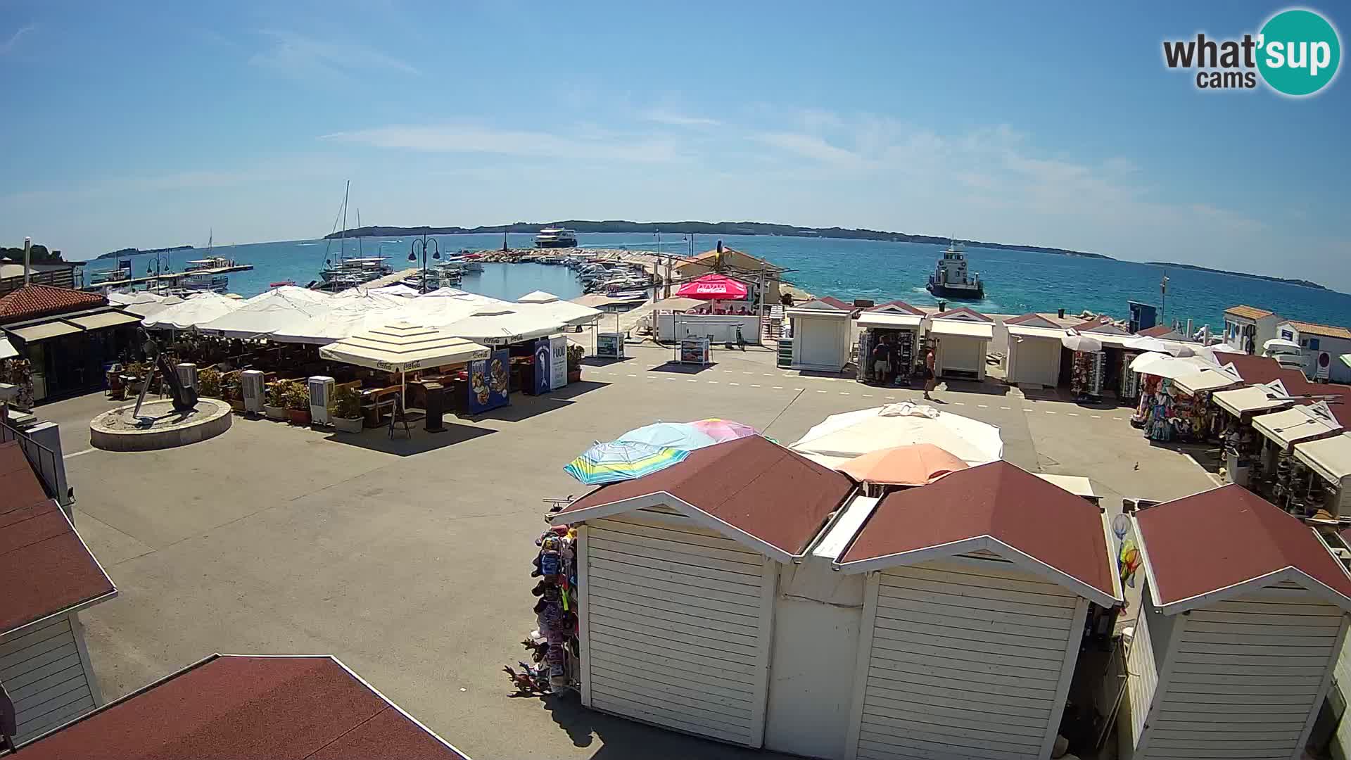 Fažana live webcam – Istria – Croatia