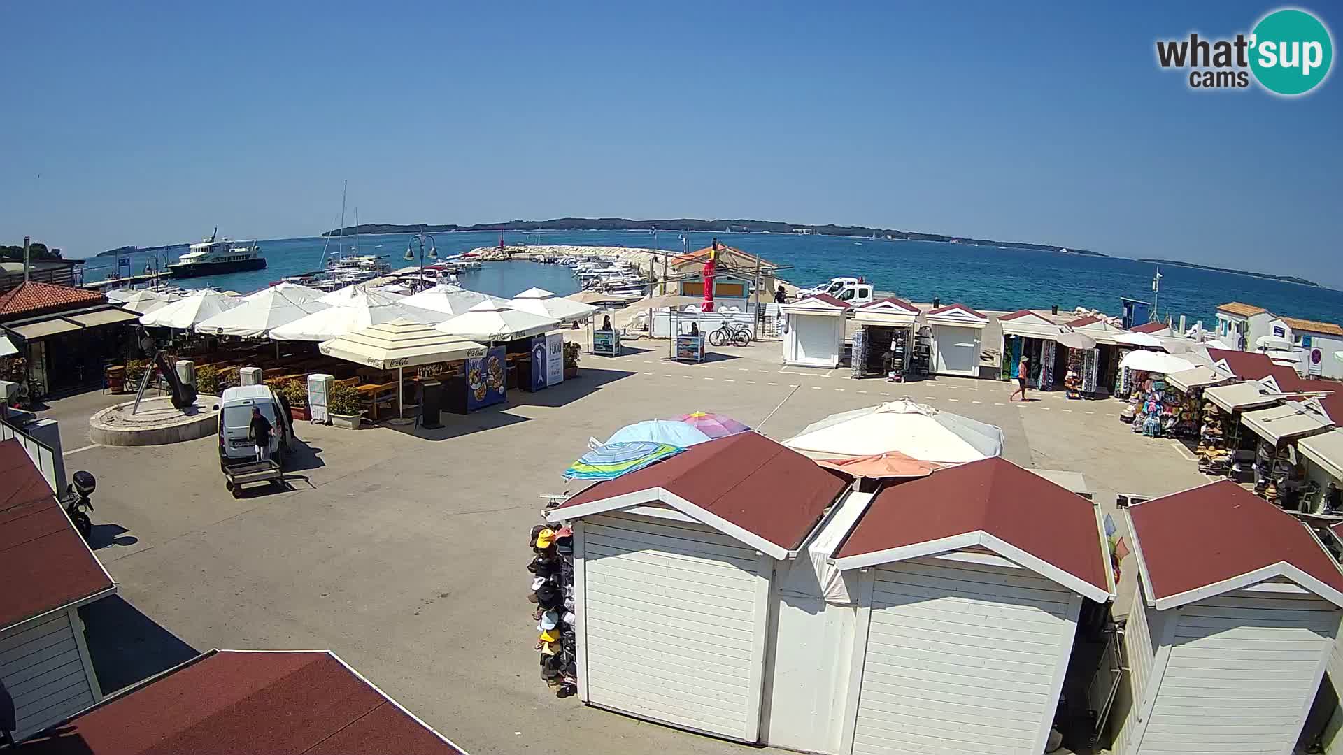 Live webcam Fažana