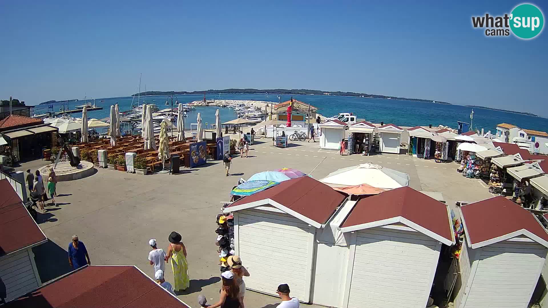 Fažana live webcam – Istria – Croatia