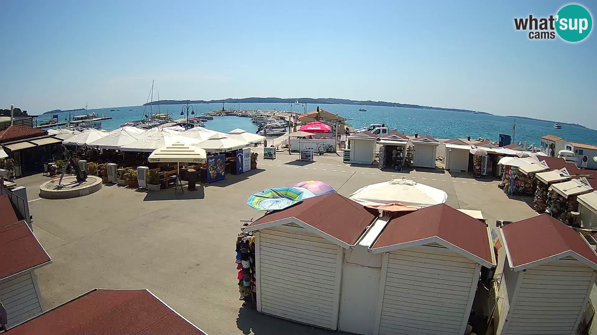 Fažana live webcam – Istria – Croatia