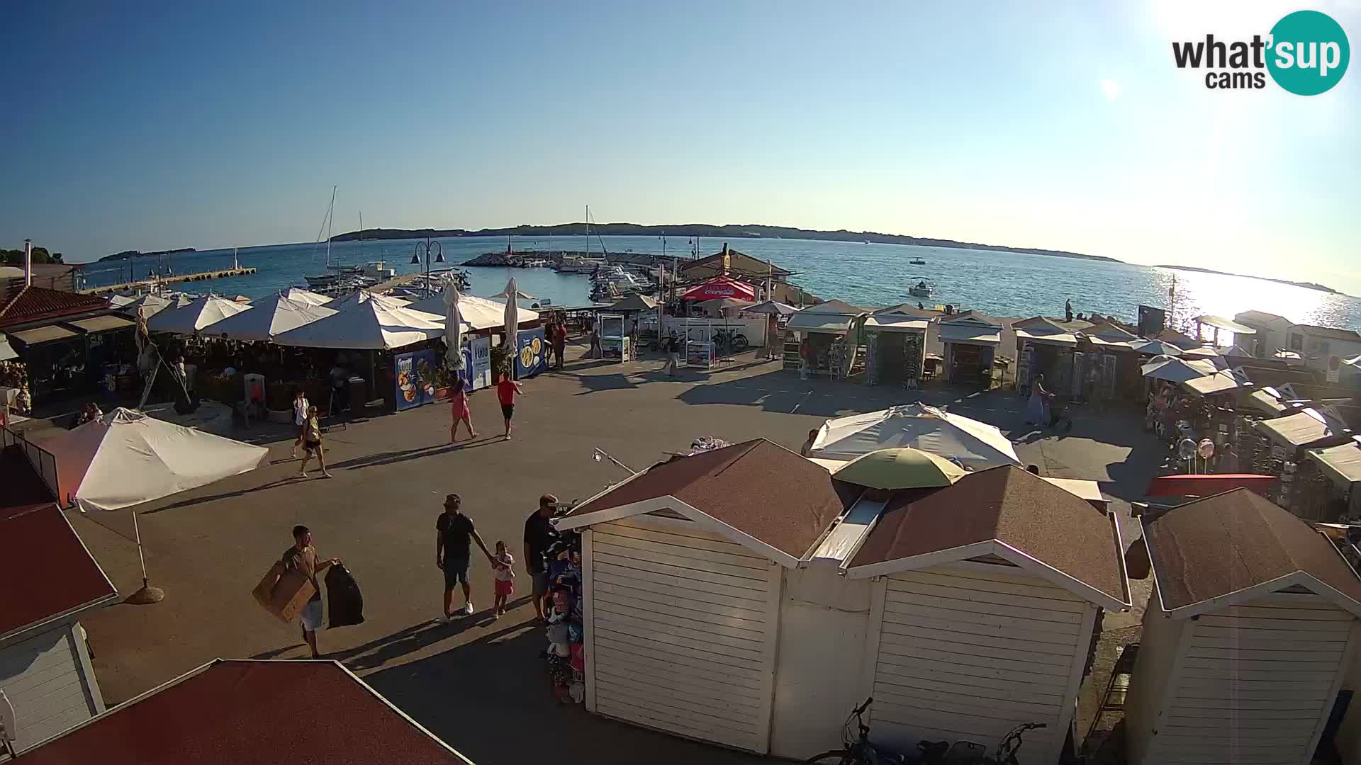 Live webcam Fažana