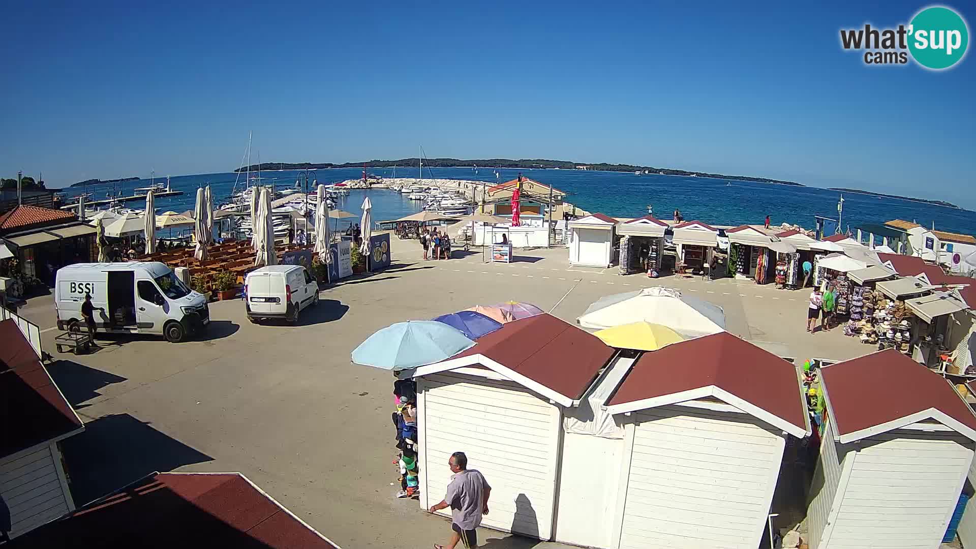 Live webcam Fažana