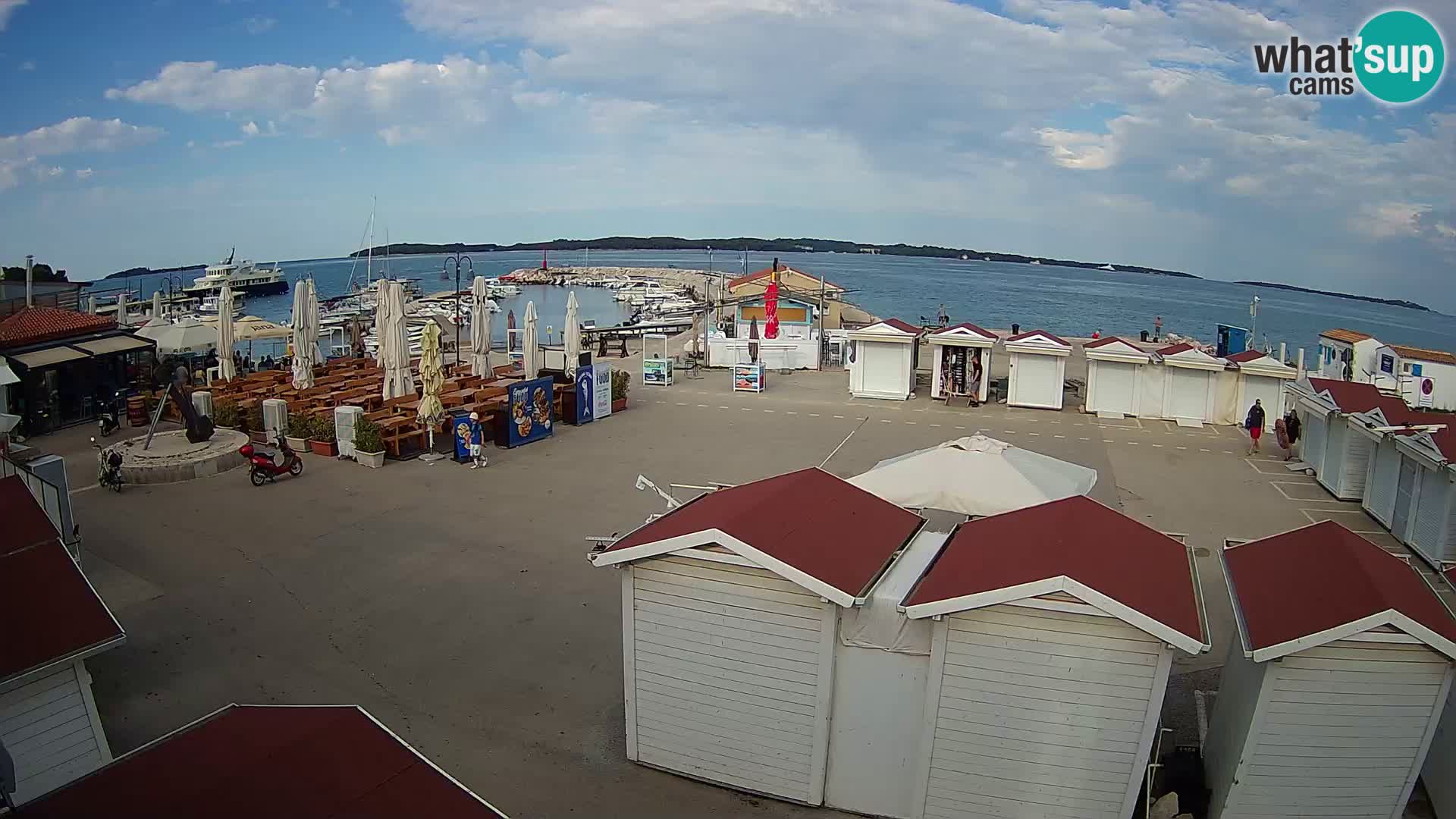 Live webcam Fažana