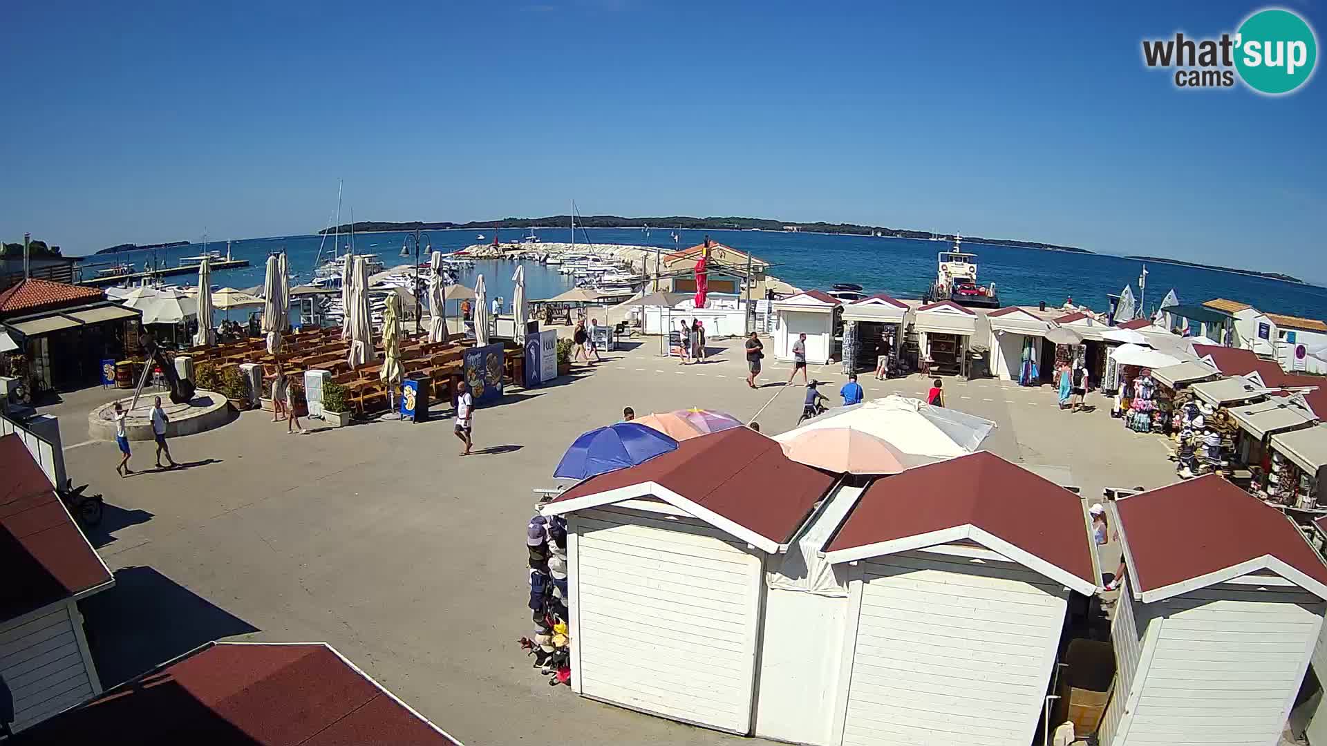 Live webcam Fažana