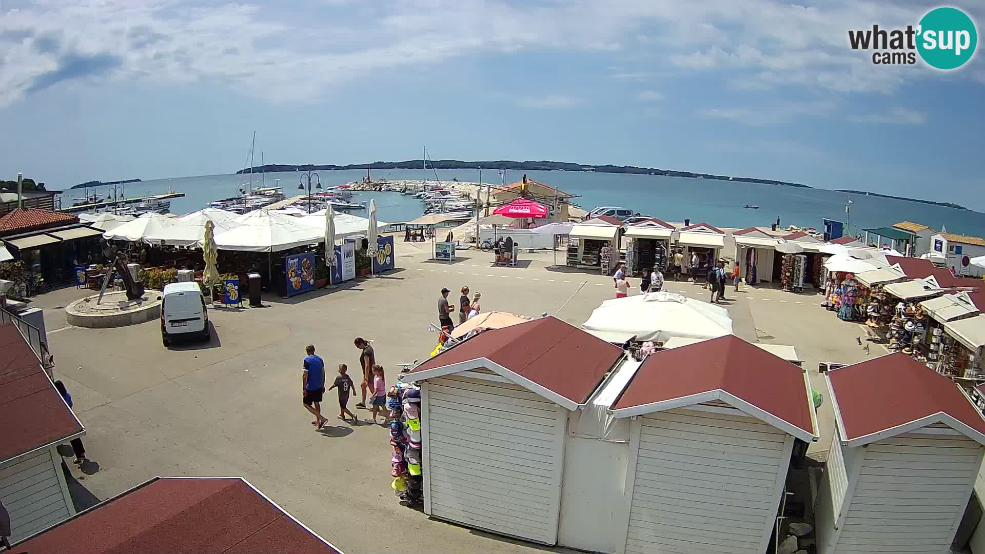 Live webcam Fažana