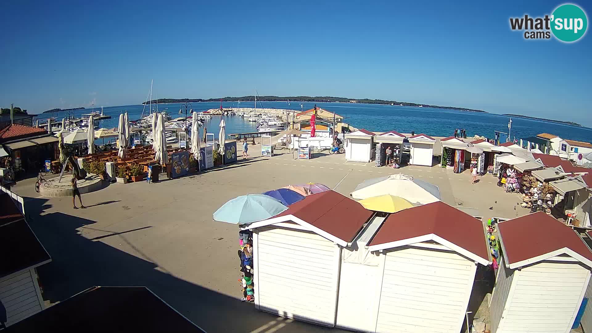 Fažana live webcam – Istria – Croatia