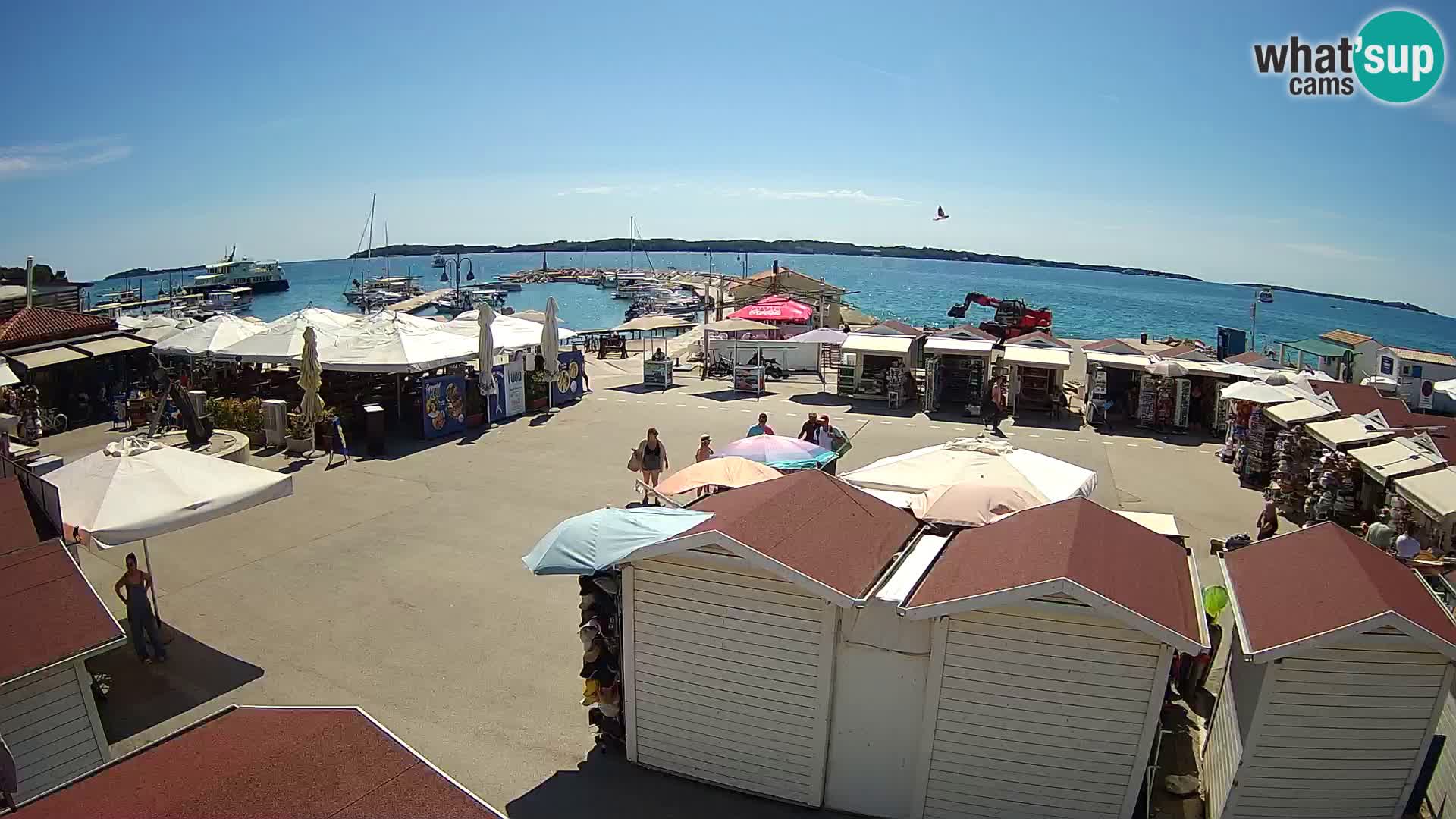 Live webcam Fažana