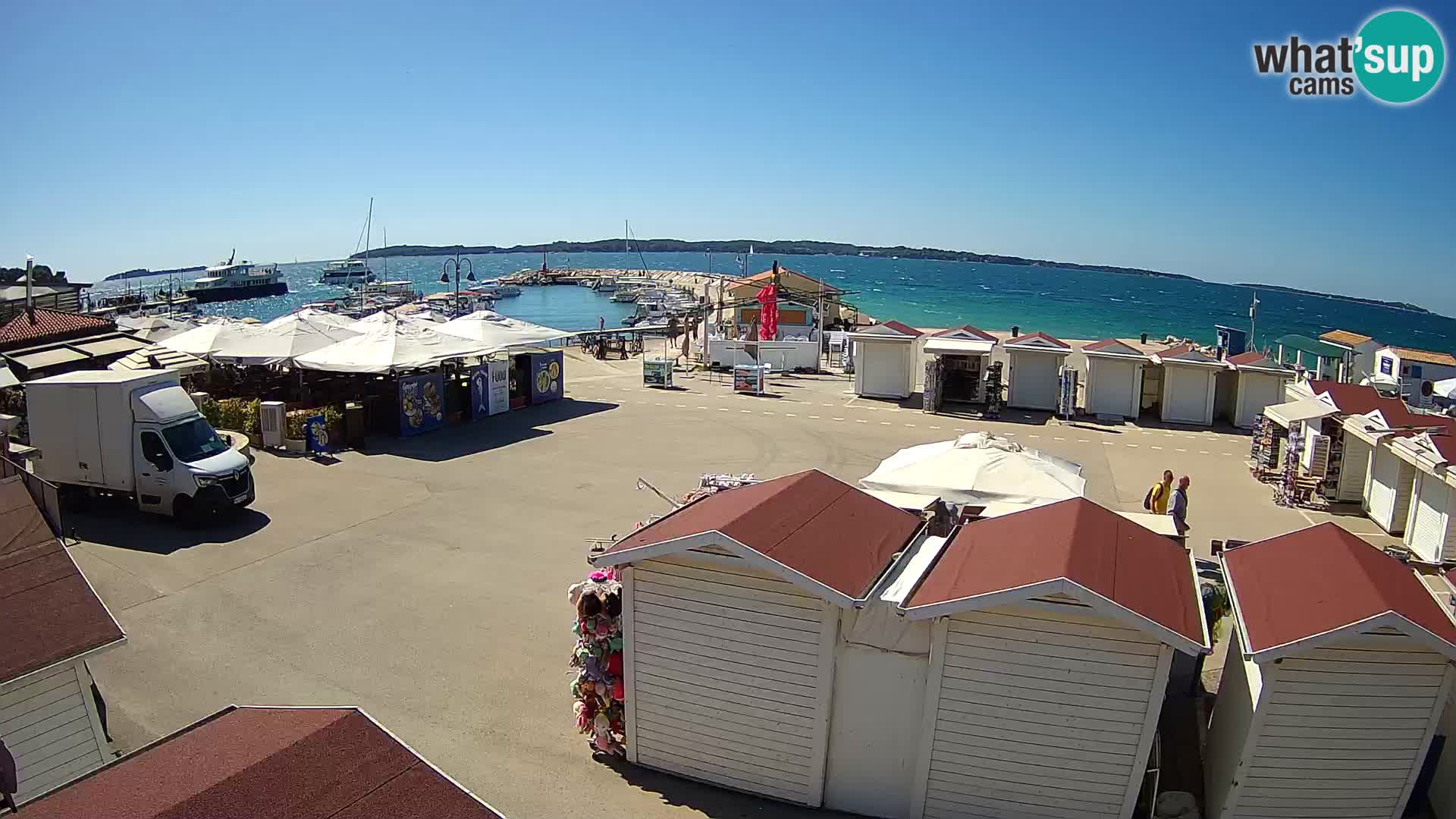 Fažana live webcam – Istria – Croatia