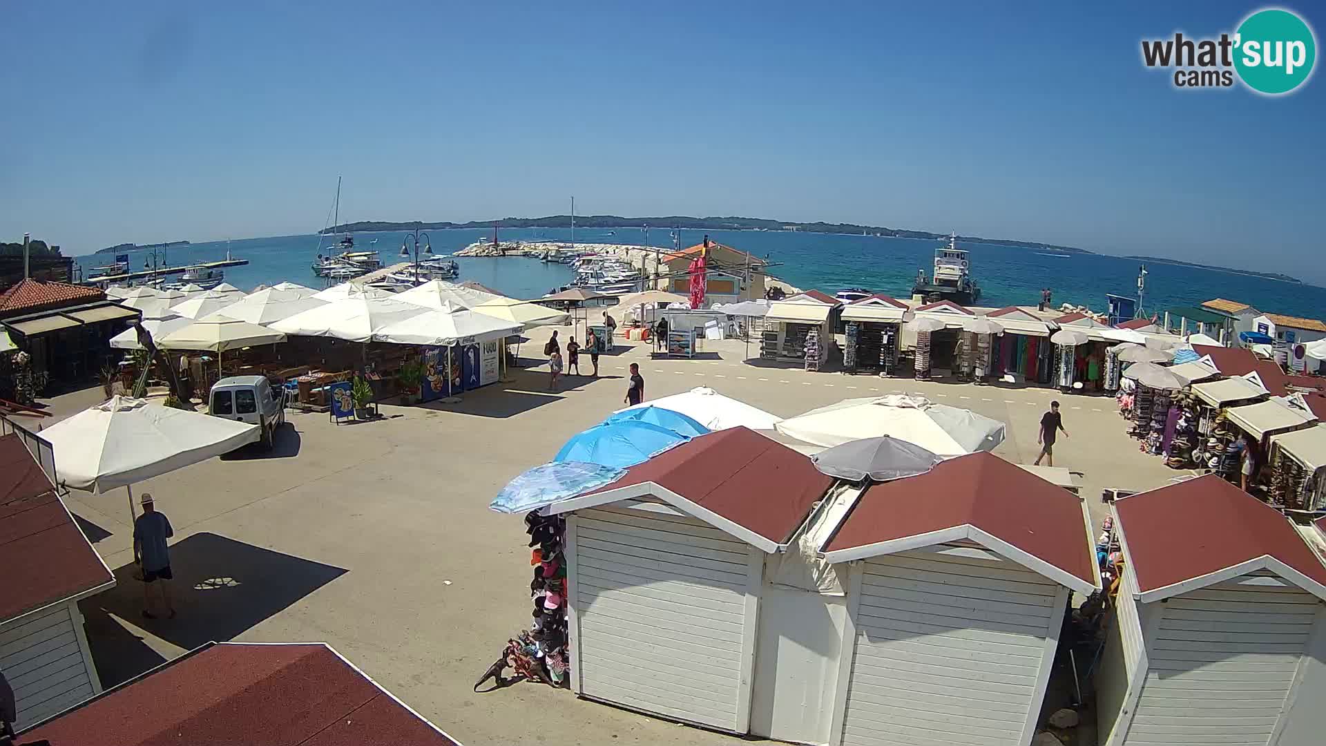 Live webcam Fažana