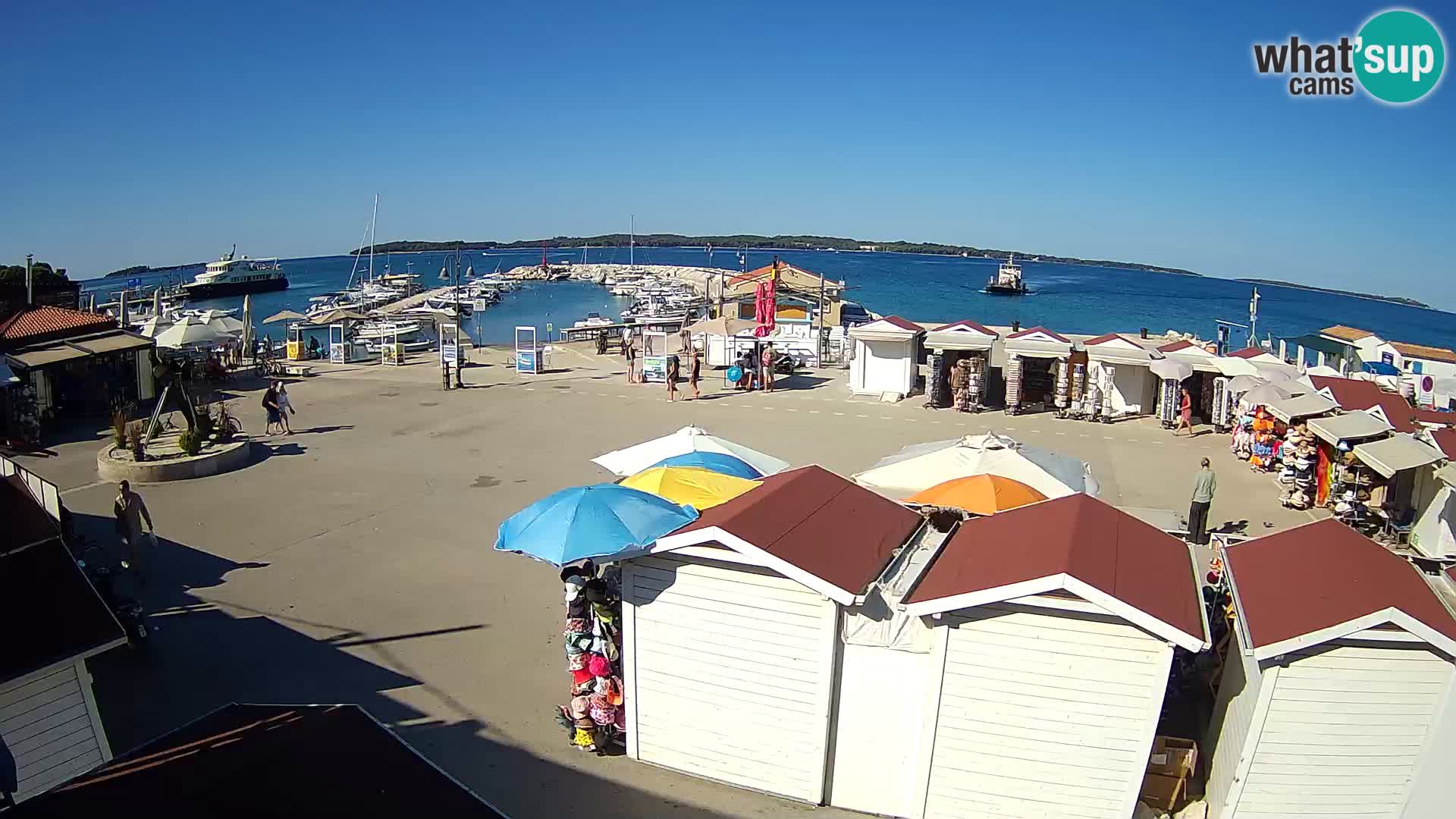Live webcam Fažana