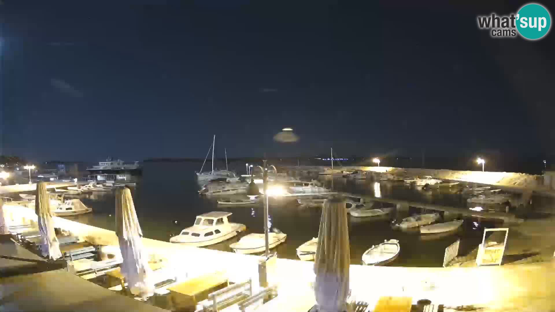 Fažana web kamera riva i gradska marina – Istra