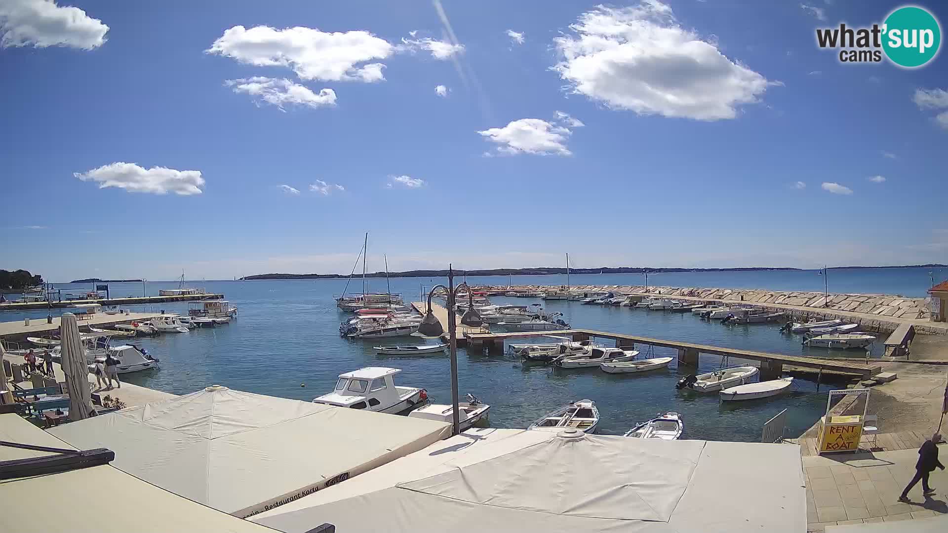 Webcam Fasana riva e la marina – Istria