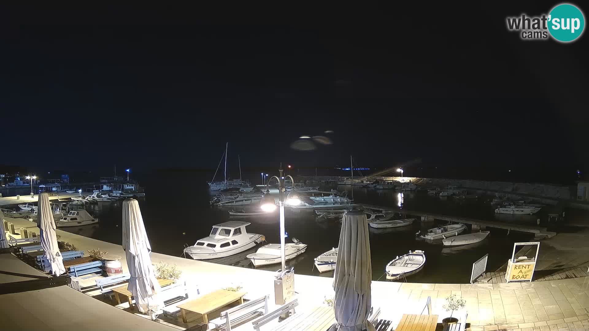 Webcam Fasana riva e la marina – Istria