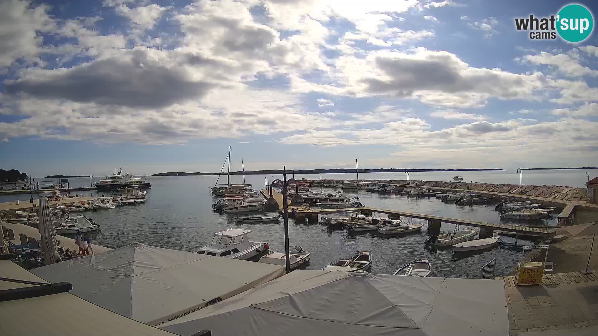 Webcam Fasana riva e la marina – Istria