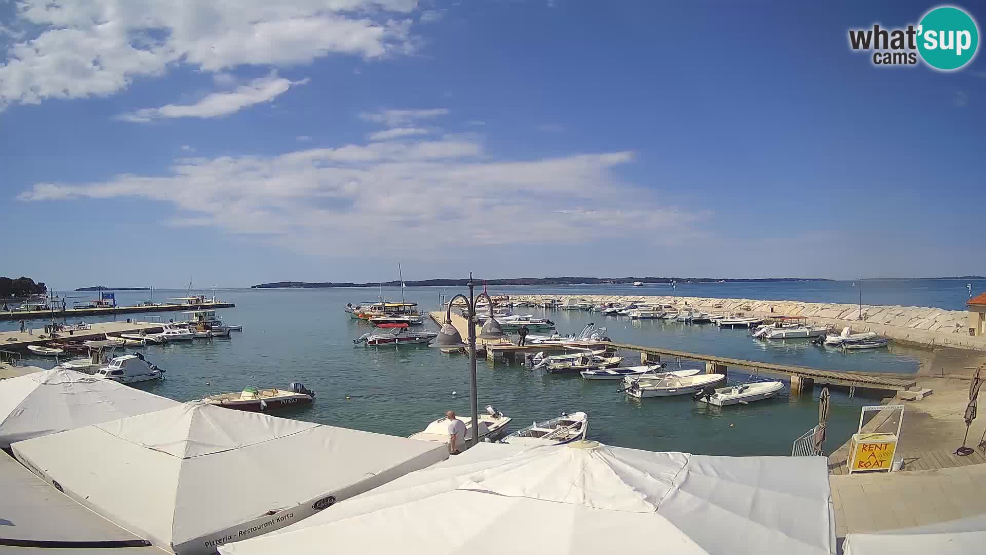 Webcam Fasana riva e la marina – Istria