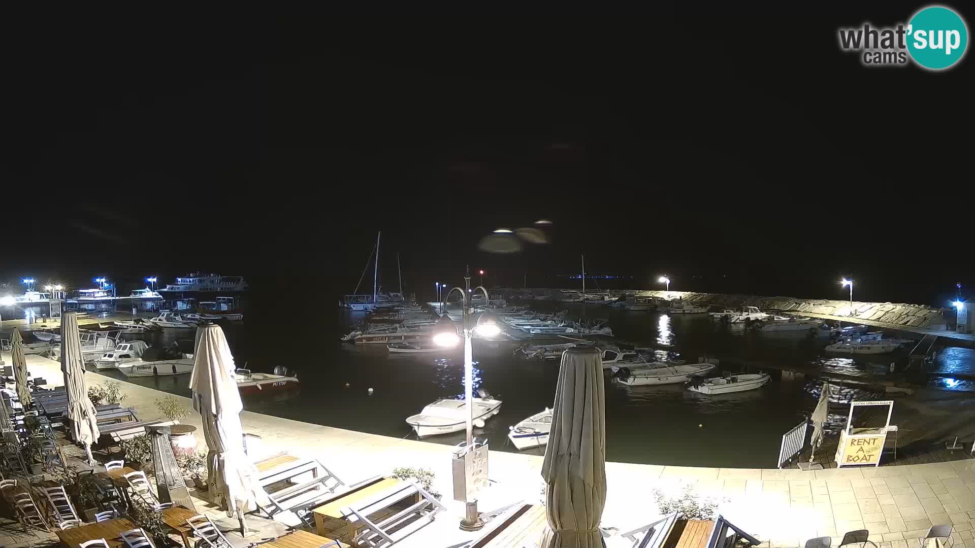 Webcam Fasana riva e la marina – Istria