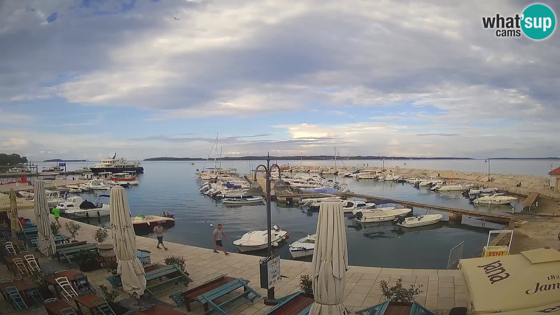 Webcam Fasana riva e la marina – Istria