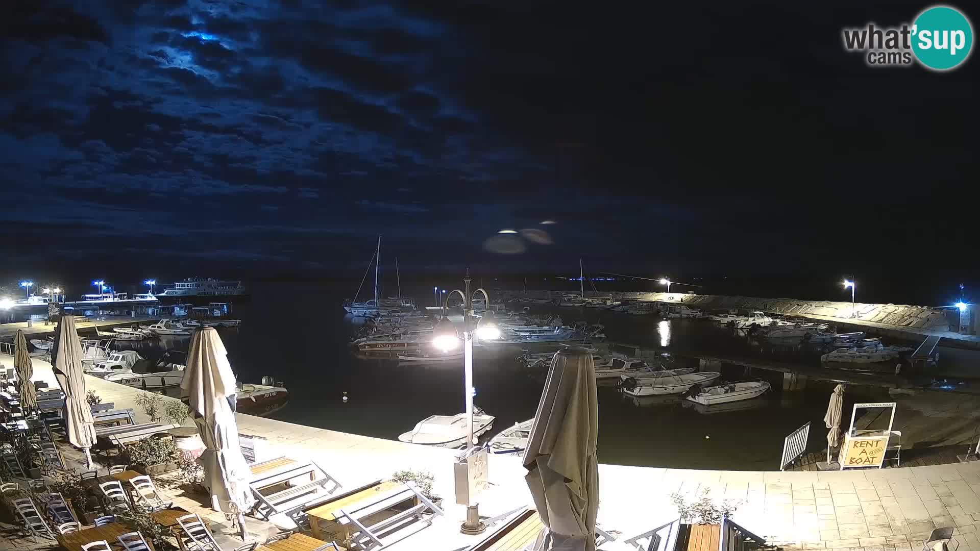 Webcam Fasana riva e la marina – Istria