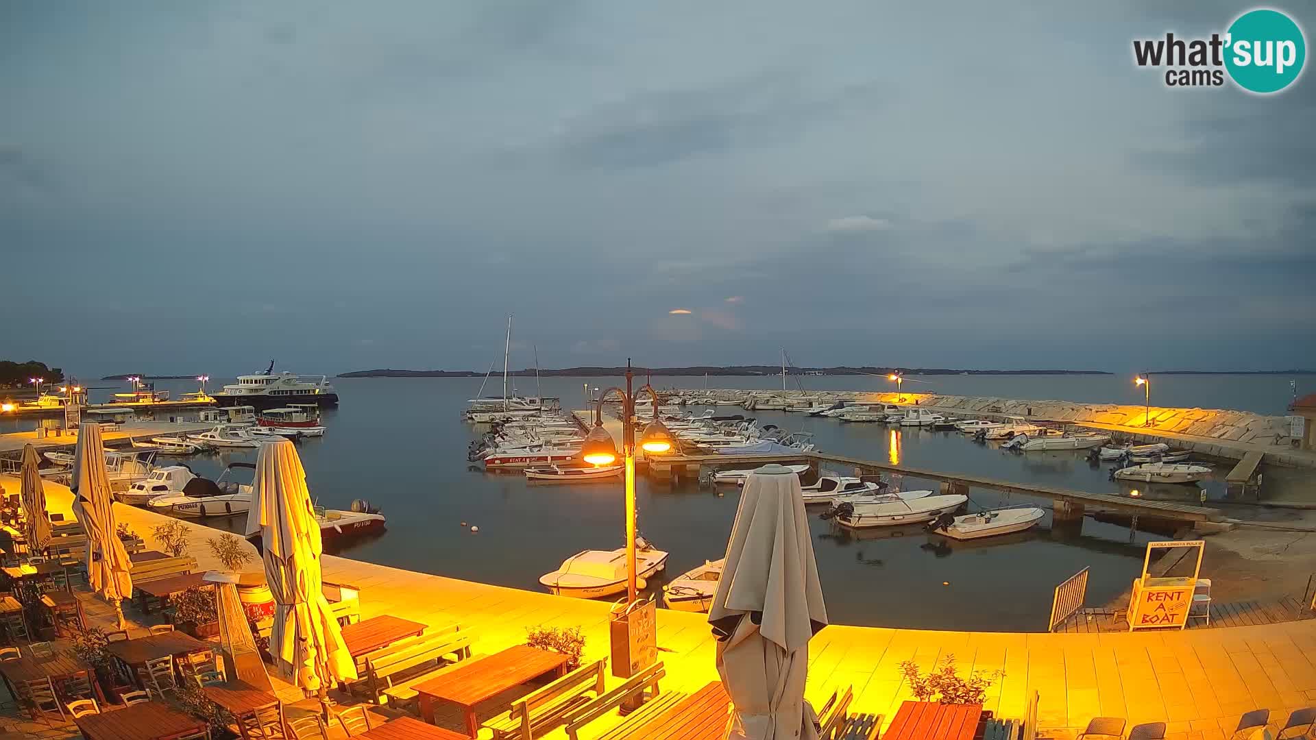 Webcam Fasana riva e la marina – Istria